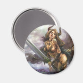 Azmozeeダークエンジェル"アルドニア"，マグネット マグネット (正面/裏面)