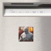 Azog & Orcsシルエットグラフィック マグネット (インサイチュ (食洗機))