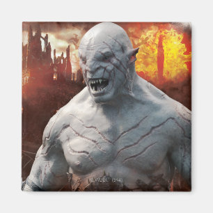 Azog & Orcsシルエットグラフィック マグネット