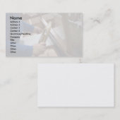 Azorean craftswomanの編むこと 名刺 (正面/裏面)