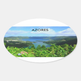 Azores 楕円形シール