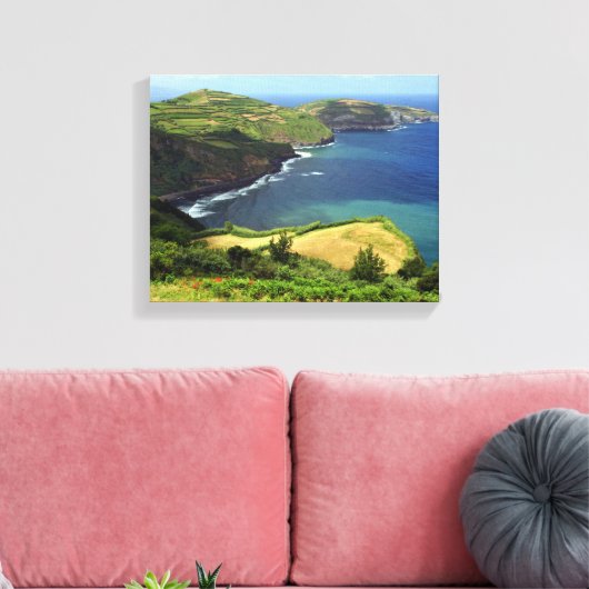 Azores Islands写真，ポルトガル キャンバスプリント (インサイチュ (リビング))