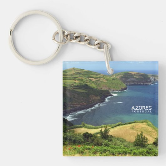 Azores Islands写真，ポルトガル キーホルダー (正面)