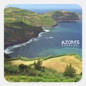 Azores Islands写真,ポルトガル スクエアシール (正面)