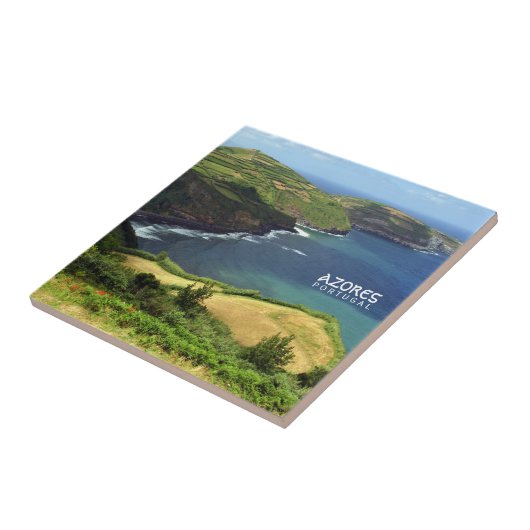 Azores Islands写真，ポルトガル タイル (側面)