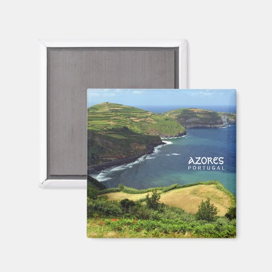 Azores Islands写真，ポルトガル マグネット (正面/裏面)