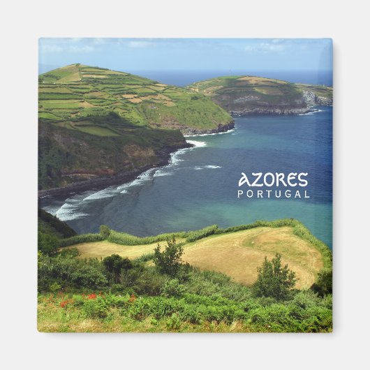 Azores Islands写真，ポルトガル マグネット (正面)