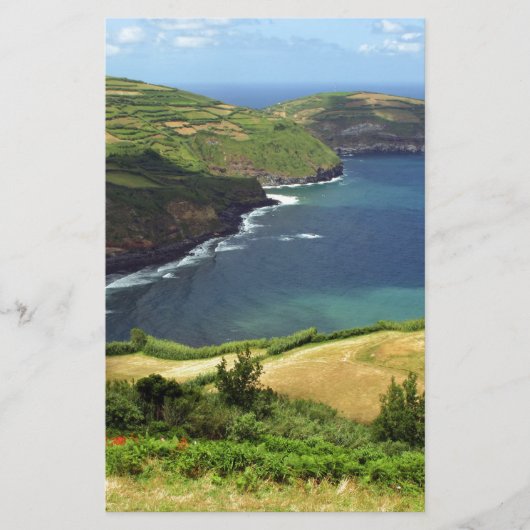 Azores Islands写真,ポルトガル 便箋 (正面)