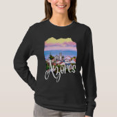 Azores Portugal Portuguese Roots Azores Souvenirs Tシャツ (正面)