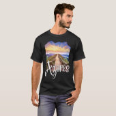 Azores Souvenirs Portuguese Roots Azores Tシャツ (正面フル)