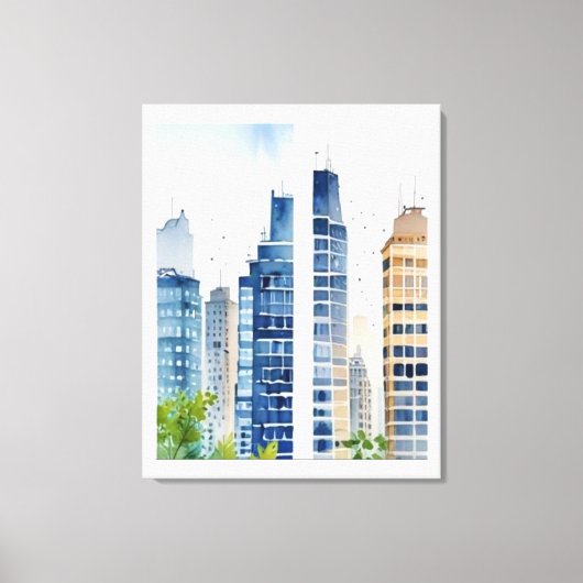 azoteas aleteos キャンバスプリント (正面)