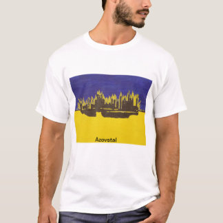 Azovstal Iron and Steel Works, Mariupol,ウクライナ Tシャツ
