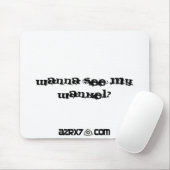 AZRX7stickerは、私のwankelを見たいと思いますか。 マウスパッド (マウス)