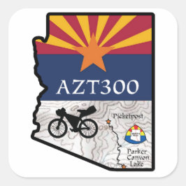 AZT300ステッカー スクエアシール