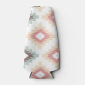 aztecスタイルの幾何学的パターン ボトルクーラー (正面)