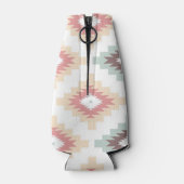 aztecスタイルの幾何学的パターン ボトルクーラー (裏面)