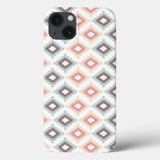 aztecスタイルの幾何学的パターン Case-Mate iPhoneケース (裏面)