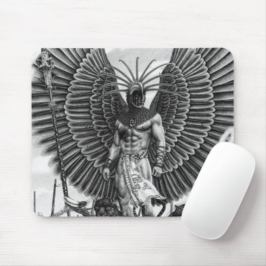 aztec20warrior マウスパッド (マウス)
