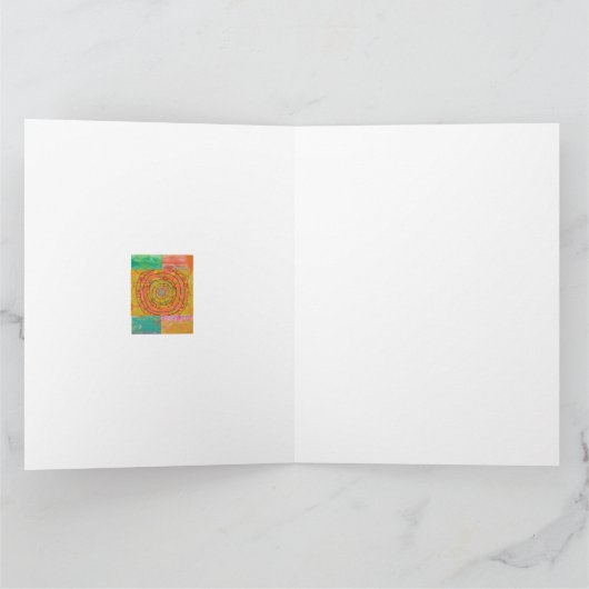 Aztec Design  カード (内部)