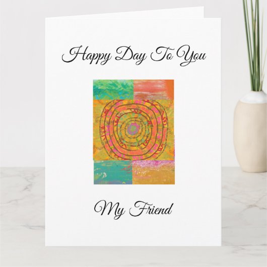 Aztec Design  カード (正面)