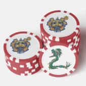 Aztec gold poker chip ポーカーチップ (積み重ね)