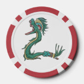 Aztec gold poker chip ポーカーチップ (裏面)
