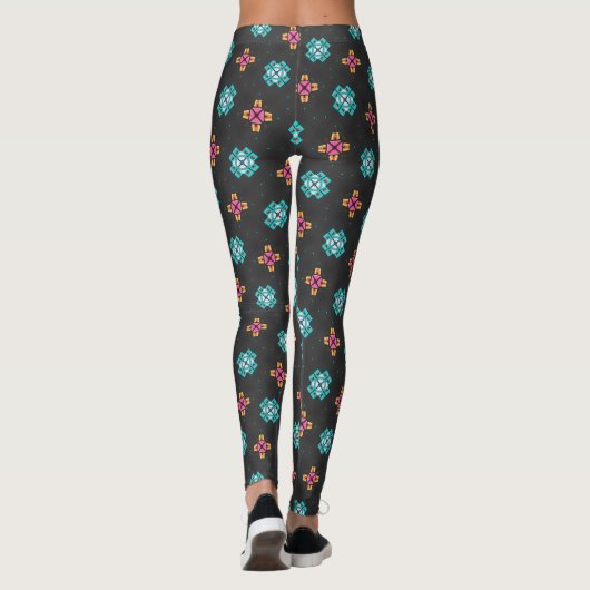 Aztec Starburst Leggings レギンス (裏面)