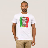 Aztecaのワイシャツのラテンアメリカ系のスタイルCamiseta Tシャツ (正面フル)