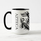 Azteca mug by Darin Jones マグカップ (左)