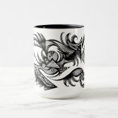 Azteca mug by Darin Jones マグカップ (中央)