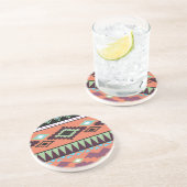 Aztekの種族の南西幾何学的 コースター (側面)