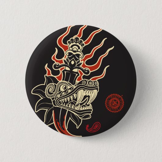 AZTK-Qutzal 缶バッジ (正面)