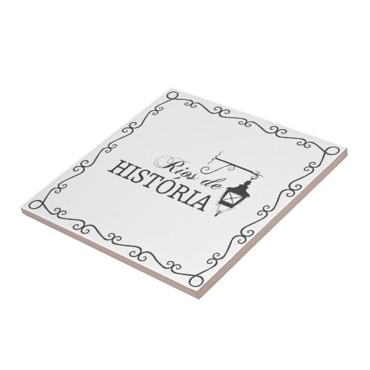 Azujejo Rios de História タイル (側面)