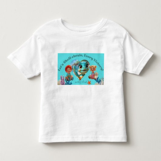 Azulの海ヒーローTシャツ – Toddler Edition トドラーTシャツ (正面)