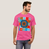Azulオールオーバープリント- Gaming Art Tシャツ (正面フル)
