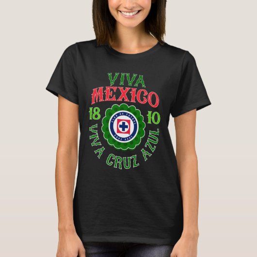 Azul – メキシコ独立記念日 tシャツ (正面)
