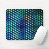 Azul esverdeado com 'esferas em related' マウスパッド (マウス)