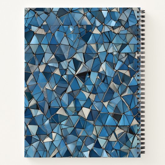 Azul Fragmentado ノートブック (裏面)