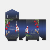  azul Royal degradado de papá Noel フェイバーボックス (折り畳みなし)