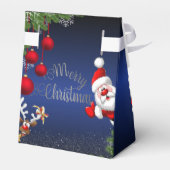  azul Royal degradado de papá Noel フェイバーボックス (裏面サイド)