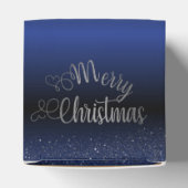   azul Royal degradado de papá Noel フェイバーボックス (上部)