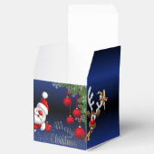   azul Royal degradado de papá Noel フェイバーボックス (オープン)