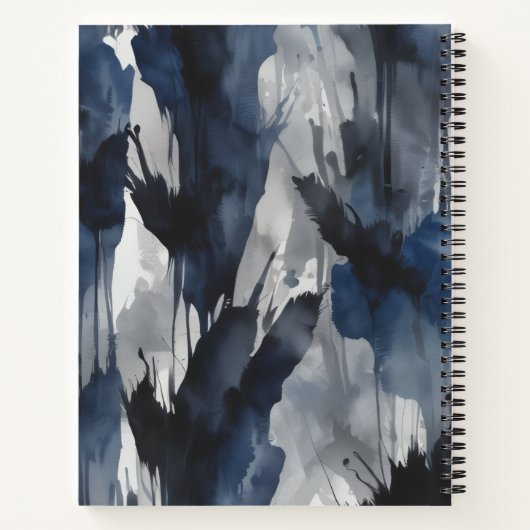 Azul y Plata ノートブック (裏面)