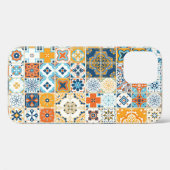 Azulejoポルトガル数々のタイル: – カラーヴィンテージ Case-Mate iPhoneケース (裏面 (横))