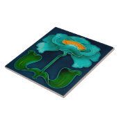 Azulejo Art Nouveau Ceramic Fireplace Wall tile タイル (側面)