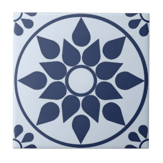 Azulejo azul タイル