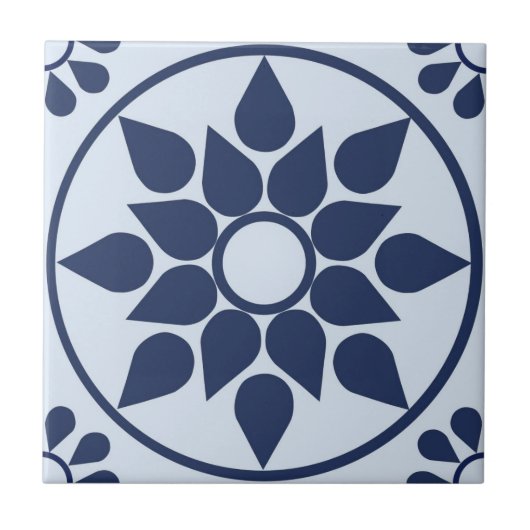 Azulejo azul タイル (正面)