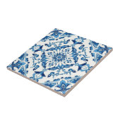 Azulejo blue and white mosaic vintage bulk タイル (側面)