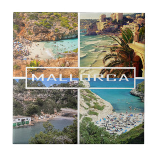 azulejo calas y playas de Mallorca - Majorca タイル