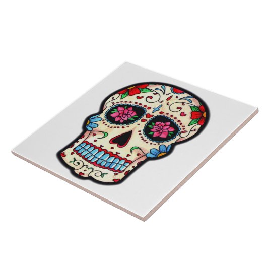 Azulejo Caveira Mexicana タイル (側面)